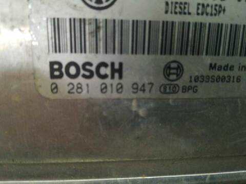 Foto 2ª: Centralita Motor ECU Seat Ibiza COOL 100CV 74KW [ATD] (2002)