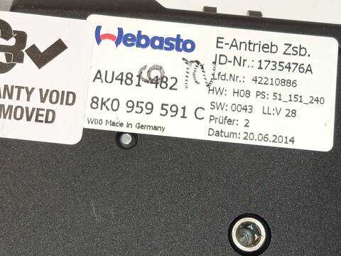 Foto 4ª: Techo Eléctrico Audi A4 3.0 TDI QUATTRO AVANT 245CV 180KW [CDUC] (2014)