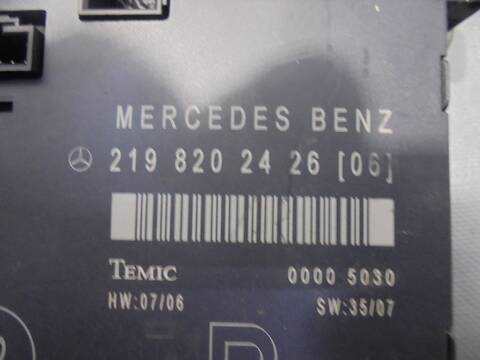 Foto 2ª: Modulo Confort BCM Mercedes Clase C 160 350 CGI 219.357) 292CV 215KW [M272985] (2008)