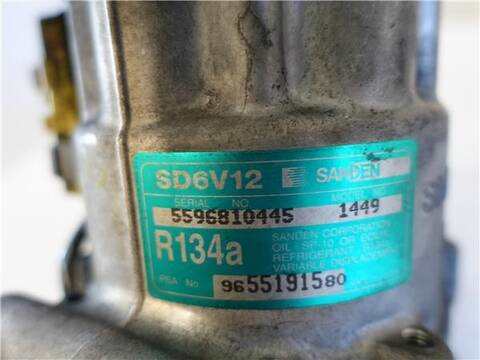 Foto 3ª: Compresor Aire Acondicionado Peugeot 307 1.6 XN 109CV 80KW [NFU (TU5JP4)] (2005)