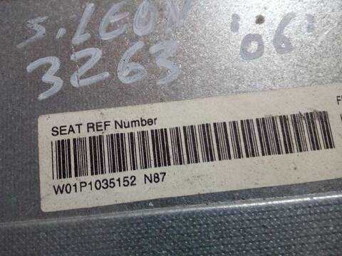 Foto 3ª: Sistema Audio Radio CD Seat Leon ERENCE 105CV 77KW [BKC] (2006)