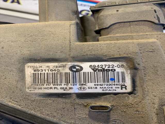 Foto 3ª: Faro Derecho Bmw Serie 3 315 2.0 DI 163CV BERLINA 0CV [20-4D-4] (2006)