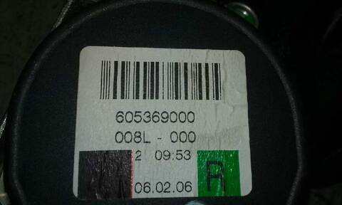 Foto 3ª: Cinturón Delantero Derecho Mercedes Clase E 180 3.0 CDI CAT BERLINA 224CV 165KW [OM642920] (2006)