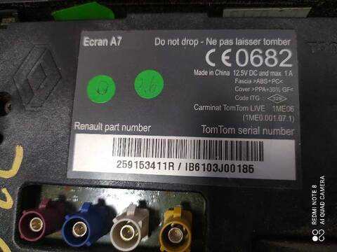 Sistema GPS Renault Megane EXPRESSION BERLINA 110CV 81KW III BERLINA 5 P