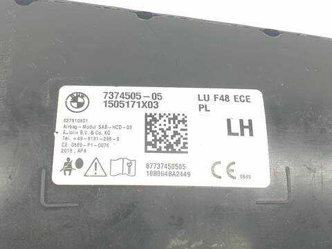 Foto 2ª: Airbag Lateral Delantero Izquierdo Bmw X1 SDRIVE18D (2015)