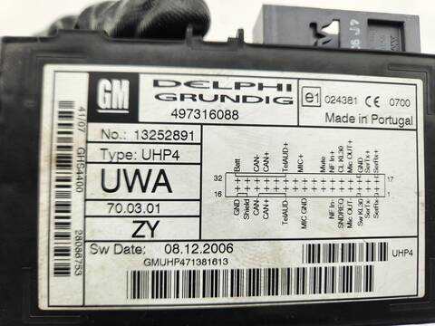 Foto 2ª: Centralita Motor ECU Opel Corsa CATCH ME NOW 90CV 66KW [Z13DTH] (2008)