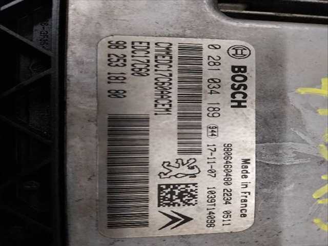 Foto 2ª: Centralita Motor ECU Citroen C4 0.1 HDI [BH01] (2017)