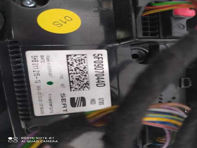 Mando Climatizador Seat Leon 1.6 TDI 115CV