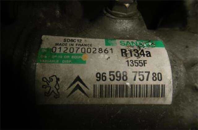 Compresor Aire Acondicionado Citroen C4 1.6 HDI