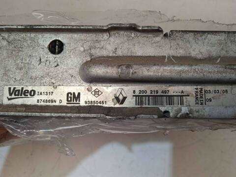 Foto 2ª: Intercooler Renault Trafic 2.5 DCI DIESEL CAT 135CV 99KW (2005)