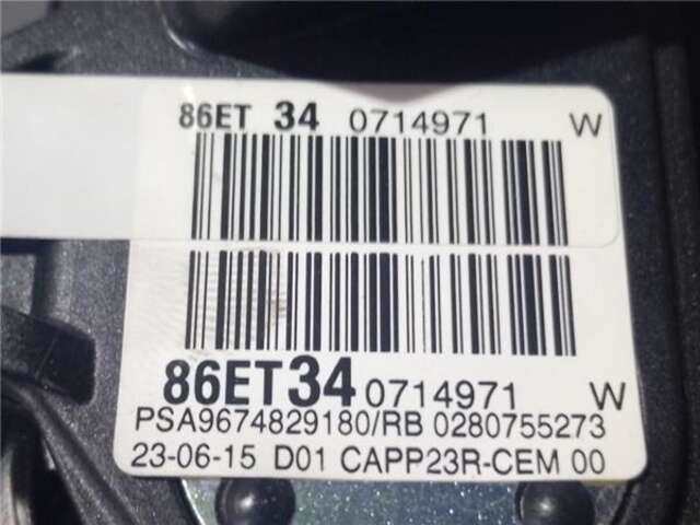 Foto 3ª: Pedal Acelerador Peugeot 308 1.6 STYLE [1.6 LTR. - 88 KW BLUE-HDI FAP]