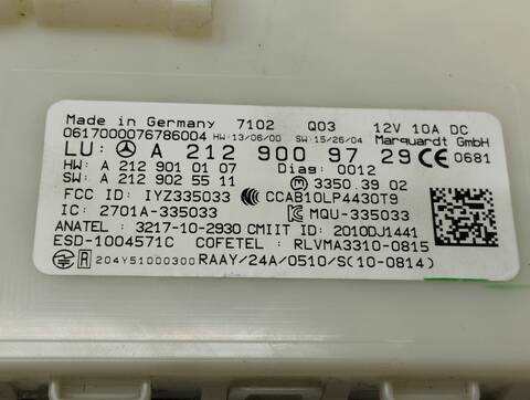 Foto 3ª: Centralita Motor ECU Mercedes Clase G 230 GLE 350 D 4MATIC 258CV 190KW [642826] (2017)