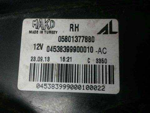 Foto 2ª: Faro Antiniebla Delantero Derecho Iveco Daily EINZELKABINE 35 C... RADSTAND 4100 146CV 107KW [F1CE3481J·B] (2013)