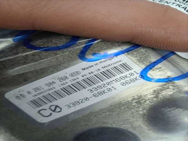 Foto 3ª: Centralita Motor ECU Suzuki Alto 1.0 12V CAT 68CV 50KW (2009)