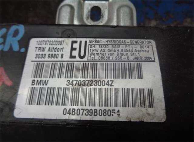 Airbag Lateral Delantero Derecho Bmw Serie 3 315 320 D (150CV)