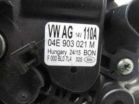 Foto 3ª: Alternador Seat Ibiza CJZ (2015)