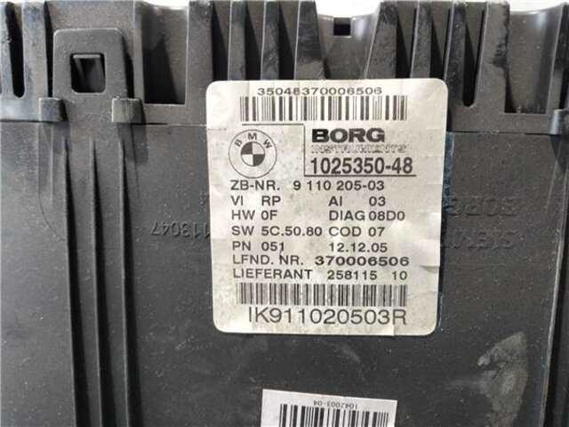 Foto 2ª: Cuadro de Instrumentos Bmw Serie 3 315 2.0 320D [2.0 LTR. - 120 KW 16V DIESEL] [204D4]