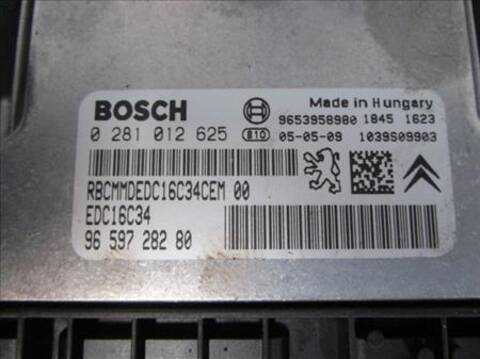 Foto 2ª: Centralita Motor ECU Peugeot 407 1.6 HDI 110 109CV 80KW [9HY (DV6TED4)] (2005)