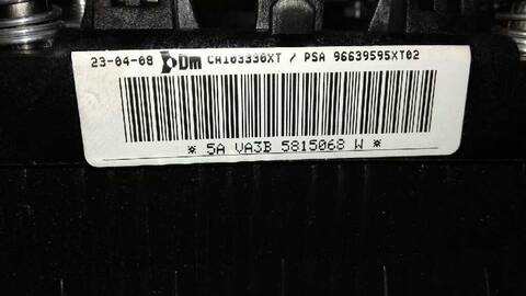 Foto 3ª: Airbag Delantero Izquierdo Citroen Berlingo 1.6 16V HDI 75CV 55KW [9HW] (2008)
