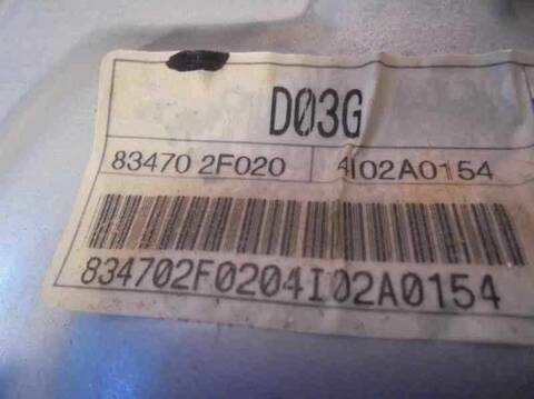 Foto 3ª: Elevalunas Manual Trasero Izquierdo Kia Cerato 2.0 TD CAT 112CV 83KW [D4EA] (2006)