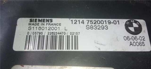 Centralita Motor ECU Mini One 1.6 16V