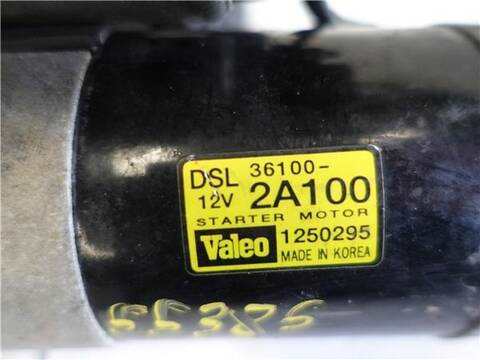 Foto 3ª: Motor de Arranque Hyundai i30 1.6 CRDI 90CV 66KW [D 4FB] (2009)