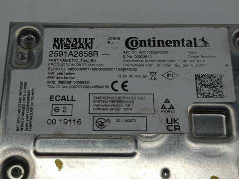 Foto 2ª: Centralita Motor ECU Renault Express ADVANCE