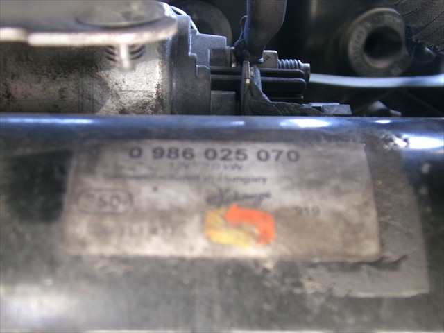 Foto 2ª: Motor de Arranque Seat Toledo 1.6 TDI 2013-2017 [CXM] (2016)
