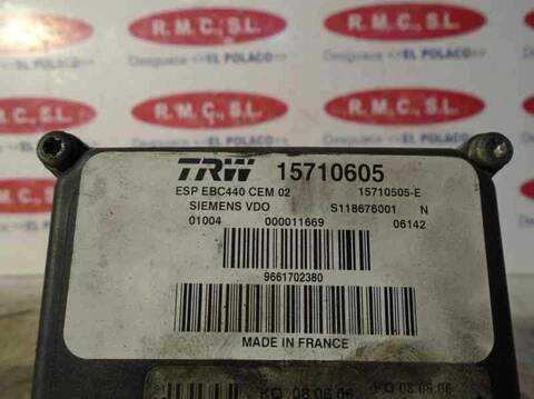 Foto 3ª: Abs Peugeot 407 1.6 HDI FAP CAT 9HZ - DV6TED4) 109CV 80KW (2006)