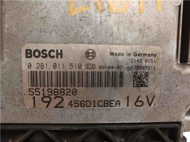Foto 2ª: Centralita Motor ECU Fiat Stilo 1.9 JTD 16V (140 CV)