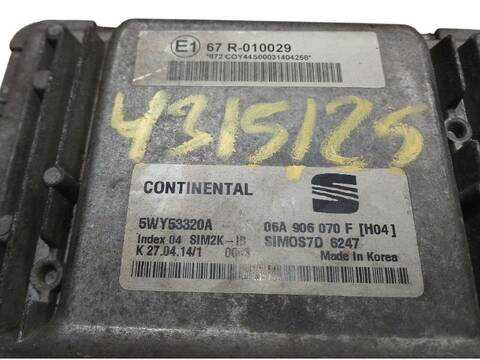 Foto 2ª: Centralita Motor ECU Seat Altea 1.6 LPG (2006)