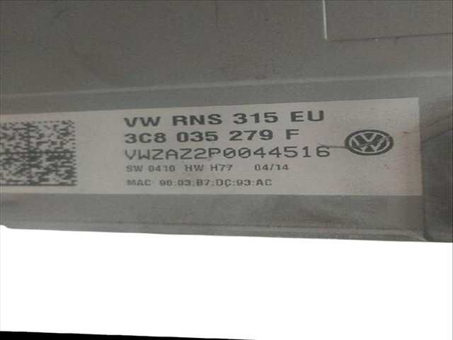Foto 3ª: Sistema Audio Radio CD Volkswagen Tiguan 2.0 TDI 4MOTION 136CV (2007)