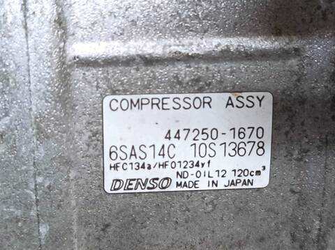 Foto 3ª: Compresor Aire Acondicionado Mercedes Clase G 230 GLA 200 156.943) 156CV 115KW [270910] (2017)