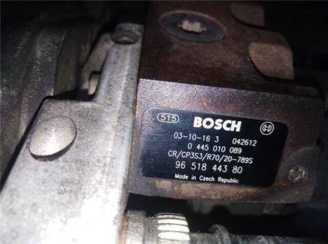Bomba Inyeccion Mazda 3 1.6 CRDT ACTIVE [1.6 LTR. - 80 KW CD DIESEL CAT]