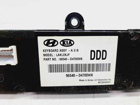 Foto 3ª: Sistema Audio Radio CD Kia Optima BUSINESS 141CV 104KW [D4FD] (2016)