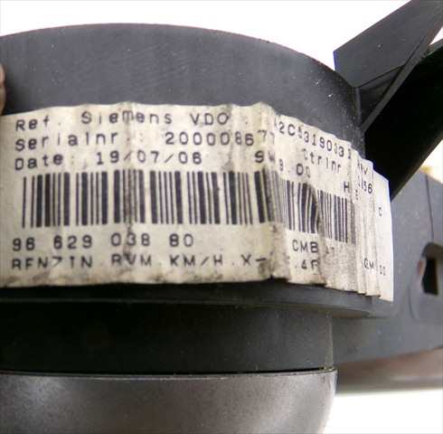 Foto 3ª: Cuadro de Instrumentos Peugeot 207 1.4 G 2006-2014 [KFU] (2006)
