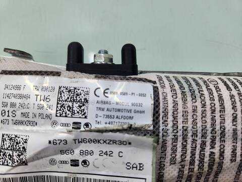 Foto 2ª: Airbag Lateral Trasero Derecho Volkswagen Golf SPORT R-LINE 150CV 110KW [DPCA] (2020)
