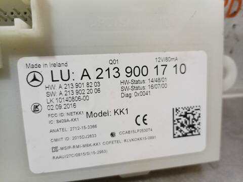 Foto 2ª: Centralita Motor ECU Mercedes Clase E 180 E 220 D 213.004) 194CV 143KW [654920] (2017)