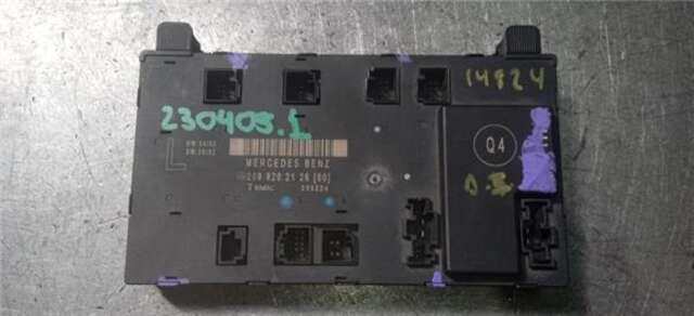 Foto 3ª: Centralita Motor ECU Mercedes Clase CLK 320 3.2 V6 18V CAT 218CV 160KW (209.365) M112 E32 [M 112.955]