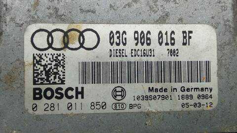 Foto 2ª: Centralita Motor ECU Audi A6 2.0 TDI 140CV 103KW [BLB,BRE] (2005)