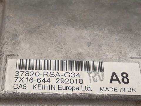 Foto 4ª: Centralita Motor ECU Honda Civic 1.8 SPORT BERLINA 140CV 103KW [R18A2] (2008)
