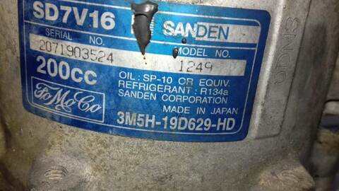 Foto 2ª: Compresor Aire Acondicionado Volvo V50 2.0 D MOMENTUM 136CV 100KW FAMILIAR [D4204T] (2005)