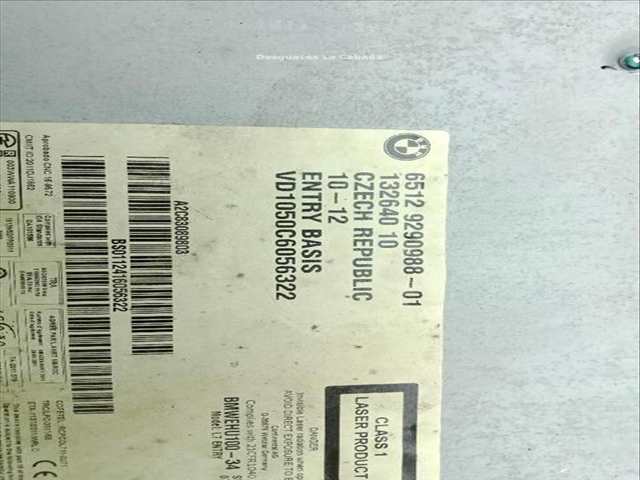 Foto 3ª: Sistema Audio Radio CD Bmw Serie 3 315 318 D (2011)