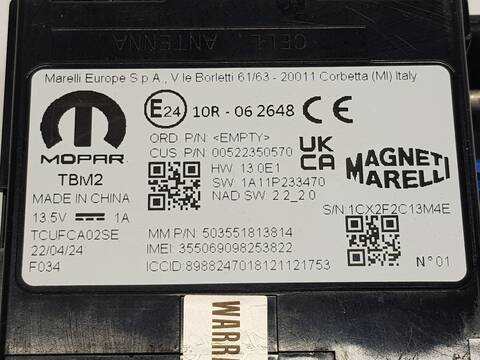 Foto 2ª: Centralita Motor ECU Fiat Ducato VERSION INDEFINIDA