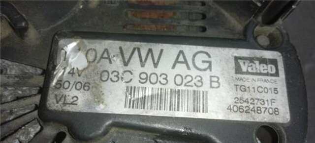 Alternador Volkswagen Golf 1.6 FSI