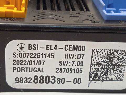 Foto 4ª: Caja Reles Fusibles Peugeot Partner E-PARTNER 136CV 100KW FURGONETA [ZKX (ZK01)] (2022)