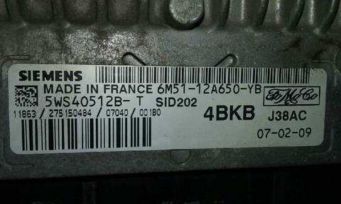 Foto 2ª: Centralita Motor ECU Ford Focus 1.8 TDCI TD CAT BERLINA 115CV 85KW [KKDA] (2007)