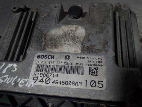 Foto 4ª: Centralita Motor ECU Alfa Romeo Giulietta DISTINCTIVE 105CV 77KW [940A3000] (2011)
