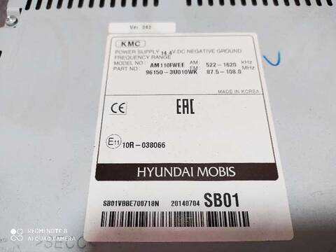 Foto 2ª: Sistema Audio Radio CD Kia Sportage DRIVE 4X2 136CV 100KW [D4H4] (2014)