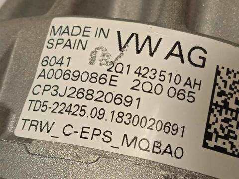 Foto 4ª: Columna Dirección Volkswagen Polo 1.0 TSI 95CV 70KW [DKLA] (2019)